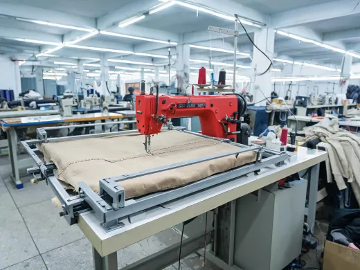 Pattern sewing workstation
